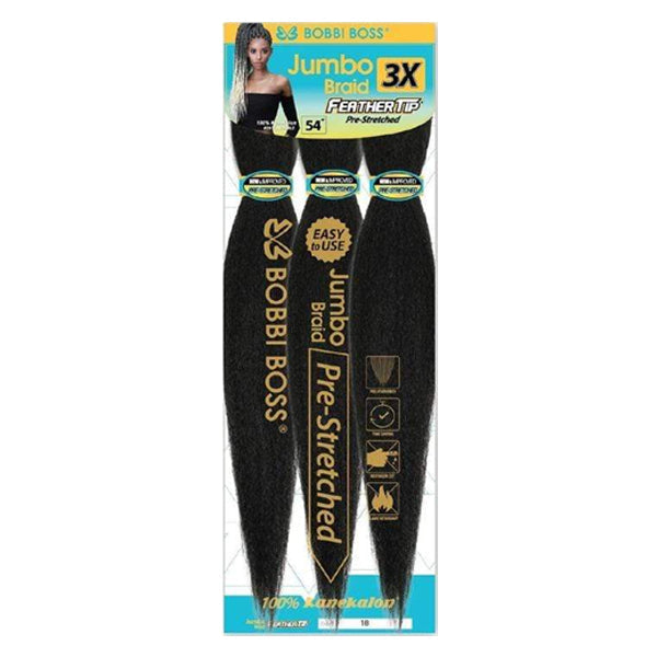 Bobbi Boss Jumbo Braid Feathertip 3X